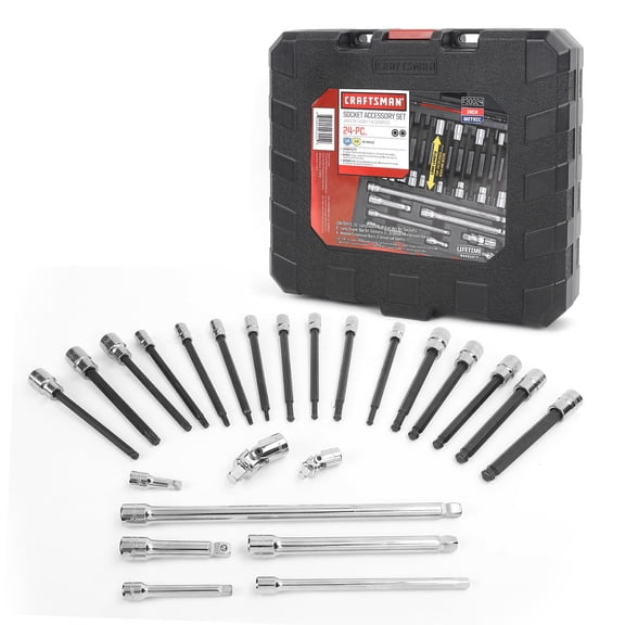 Craftsman 24 pc Reach and Access Socket Accessory Set