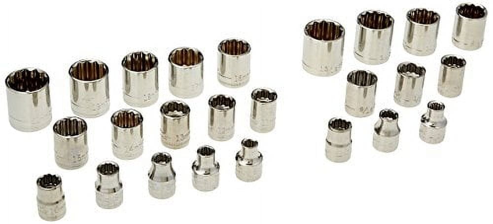 Craftsman 25 Piece 3/8" Inch Drive Socket Set - Bulk Packaged