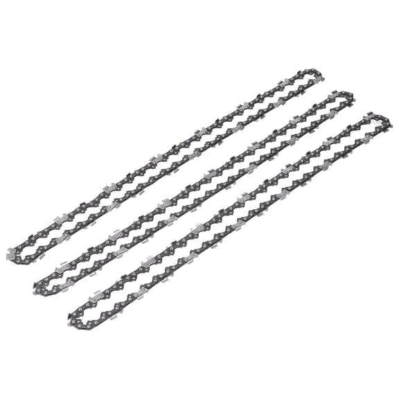 Craftsman 3Pcs Chainsaw Chain Universal Part 3/8in Pitch 1.3mm Middle Guide Tooth Thickness 16in / 40.6cm 56DL Logging Equipment Replacement