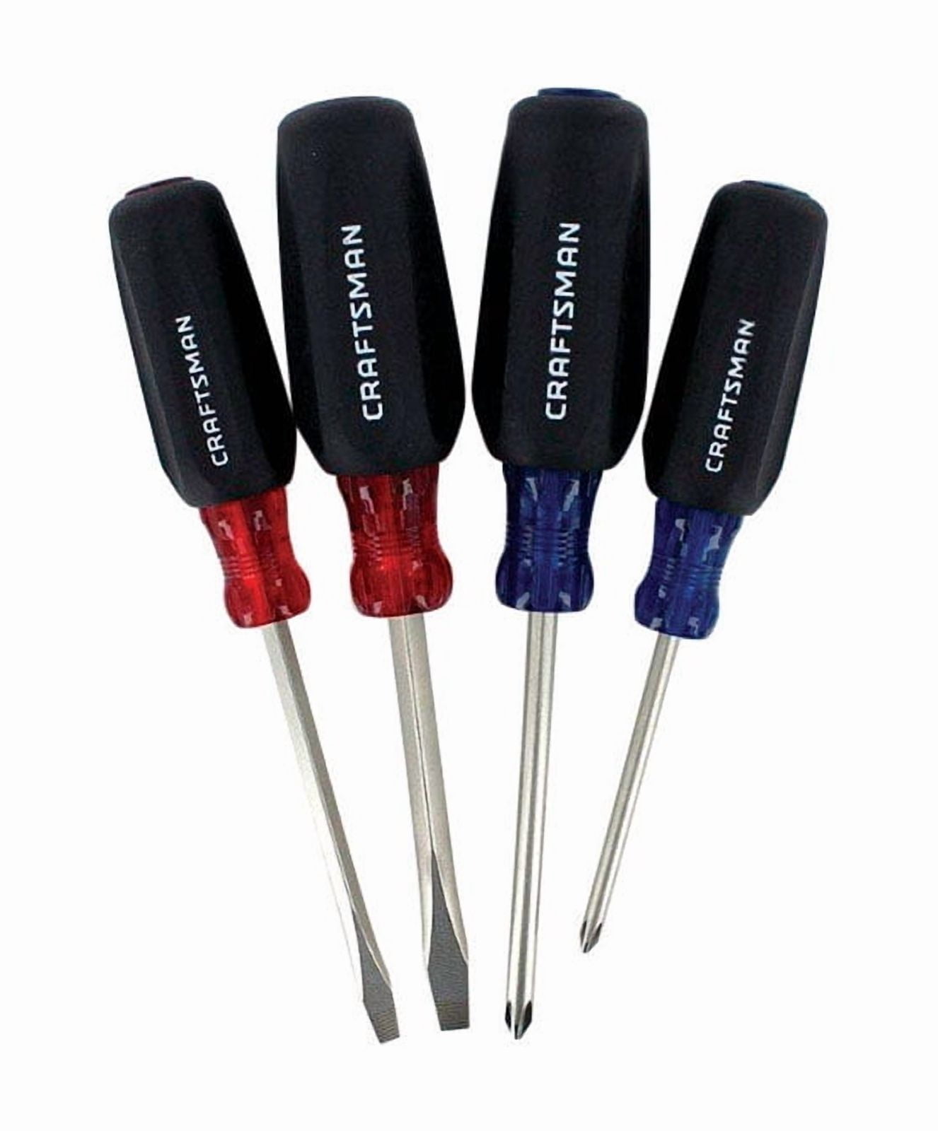 Craftsman Bi-Material Screwdriver Set, 4 Piece