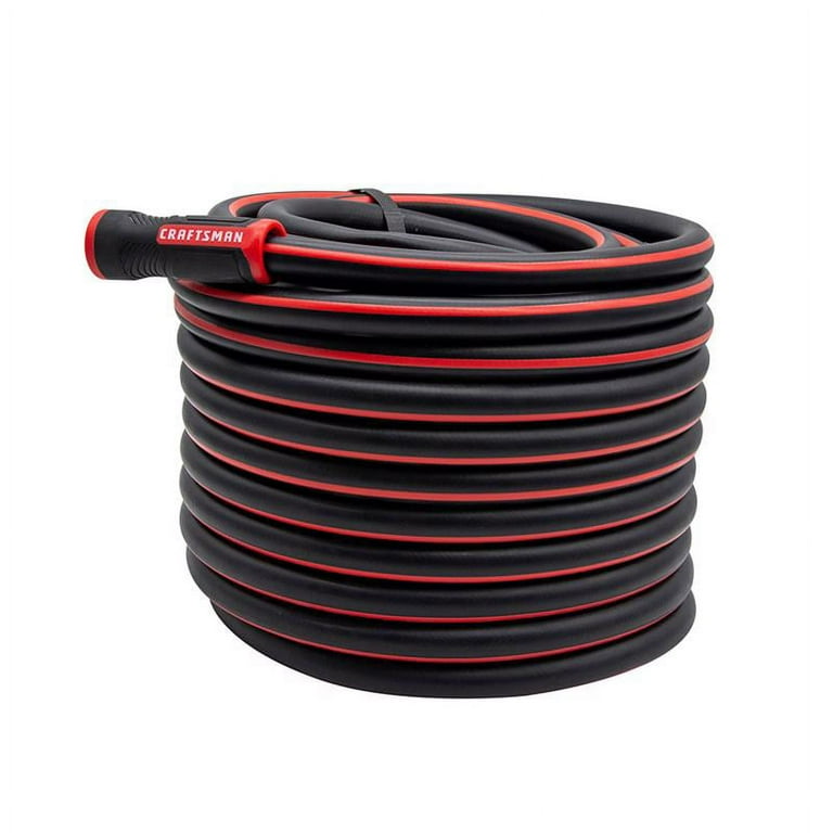 Gilmour Flexogen 5/8 in. D X 50 ft. L Professional Grade Garden Hose Black Gilmour Flexogen 5/8 in. D X 50 ft. L Professional Grade Garden Hose Black