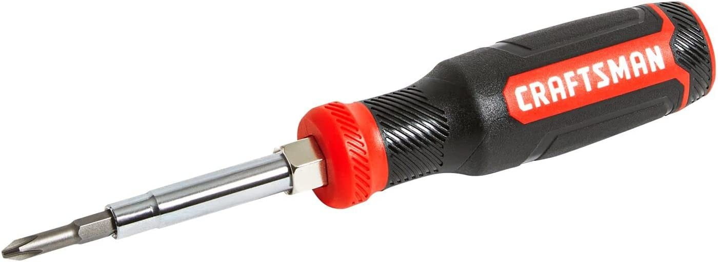 CRAFTSMAN 2-Piece Plastic Handle Magnetic Multi-Bit Screwdriver CRAFTSMAN 2-Piece Plastic Handle Magnetic Multi-Bit Screwdriver