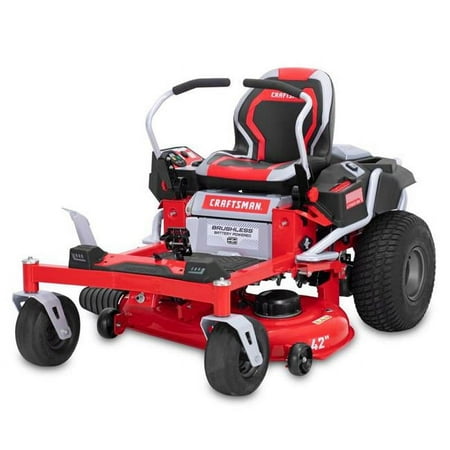 Craftsman 7019399 42 in. 56V CMCRM233401 Battery Zero Turn Riding Mower Kit with Battery & Charger
