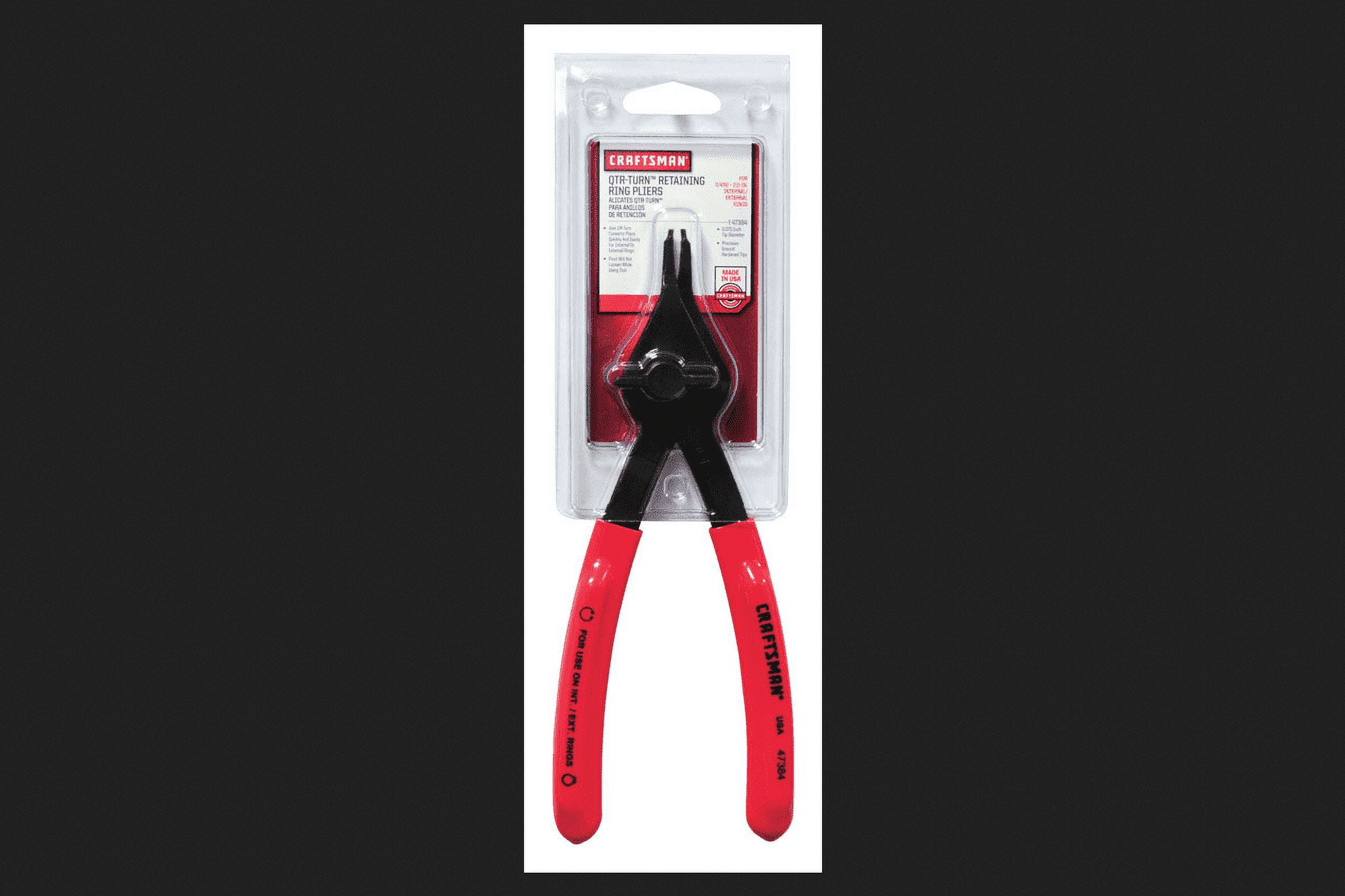 Craftsman 947384 QuarterTurn Convertible Retaining Ring Pliers