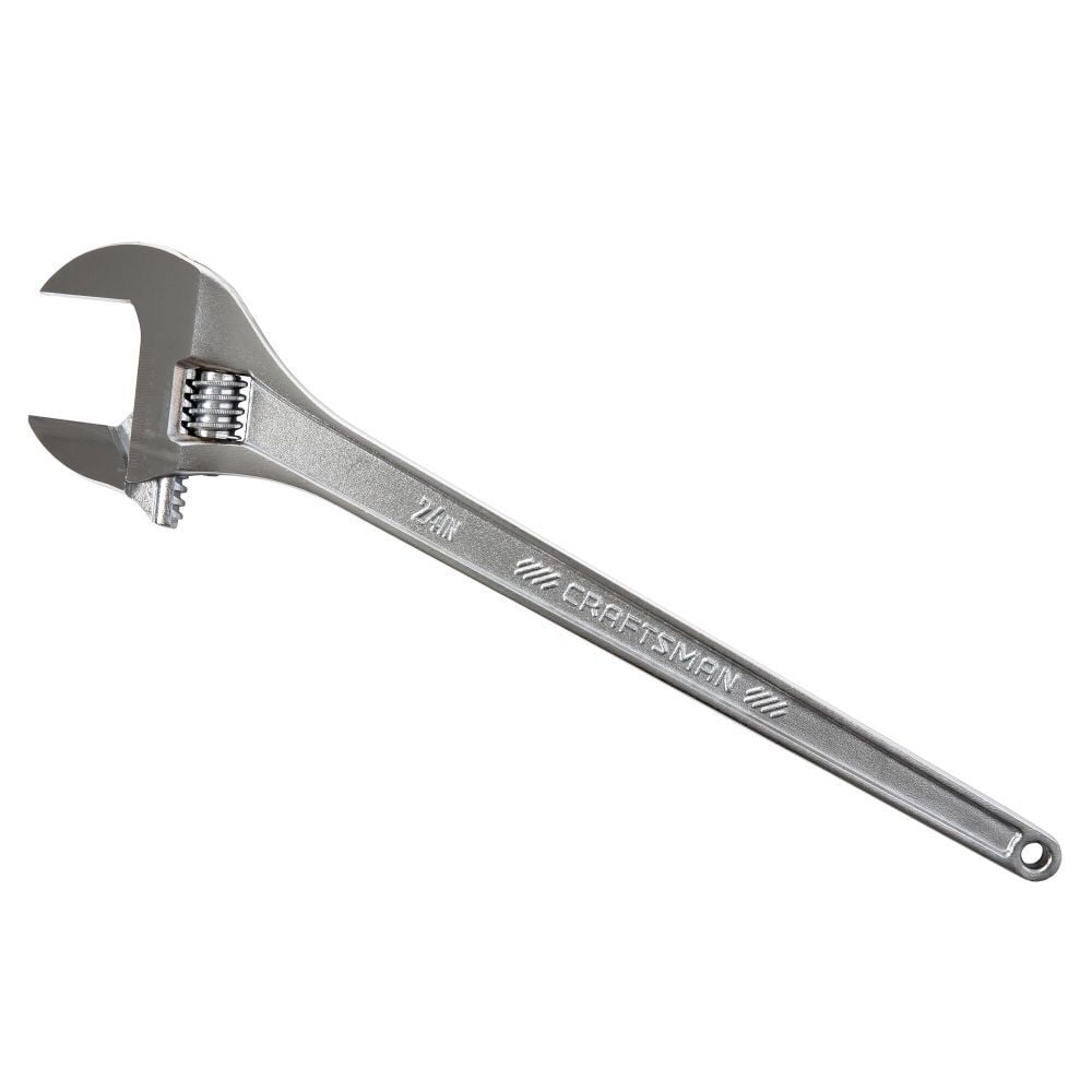 Craftsman Adjustable Wrench, 2 7/16  Jaw Capacity
