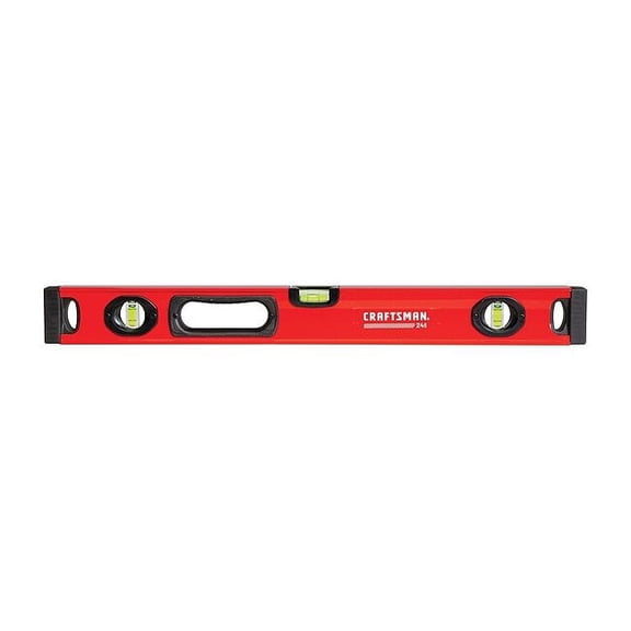 Craftsman Box Beam Level,24" CMHT82346