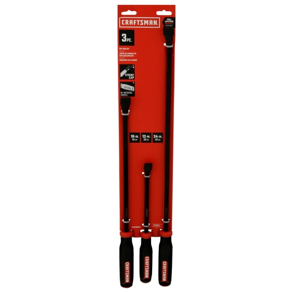 Craftsman Pry Bar Set, 3 Piece