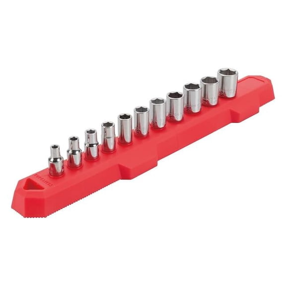 Craftsman CMMT12041 Metric 6-Point Socket Set, 1/4" Drive, 11-Piece