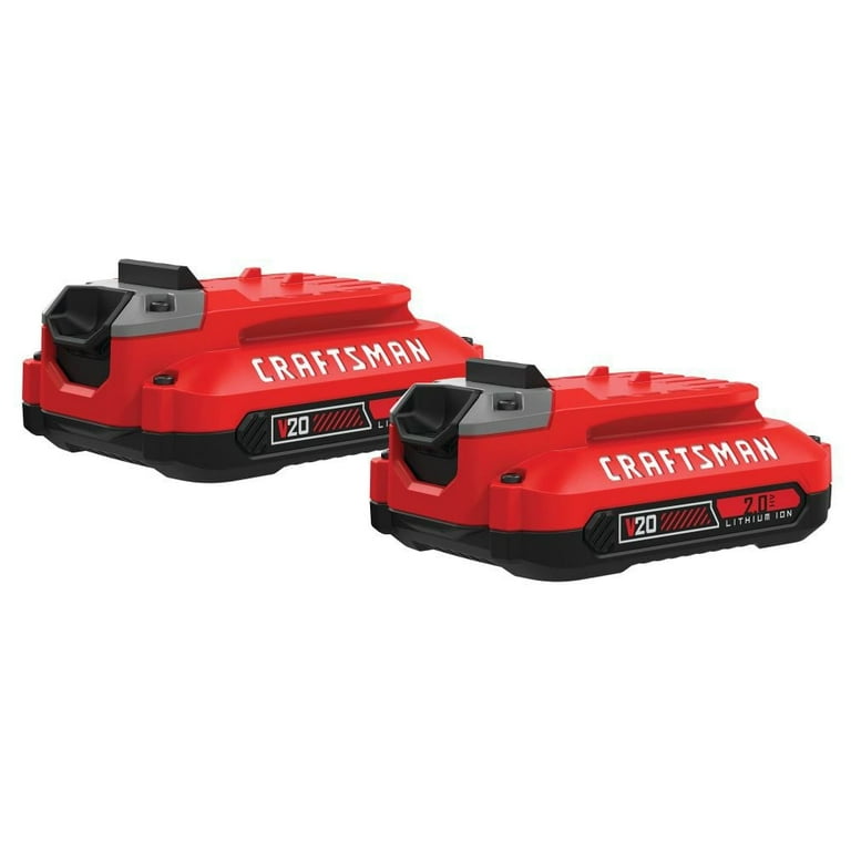 Craftsman Craftsman CMCB202 2 20V MAX Lithium Ion Battery Pack Walmart
