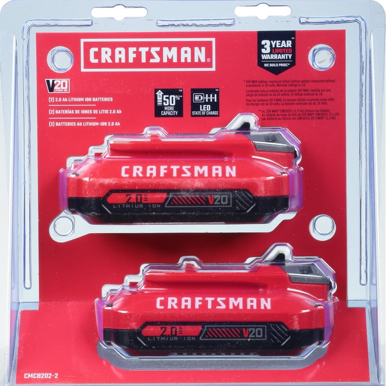 Craftsman battery cmcb202 hotsell