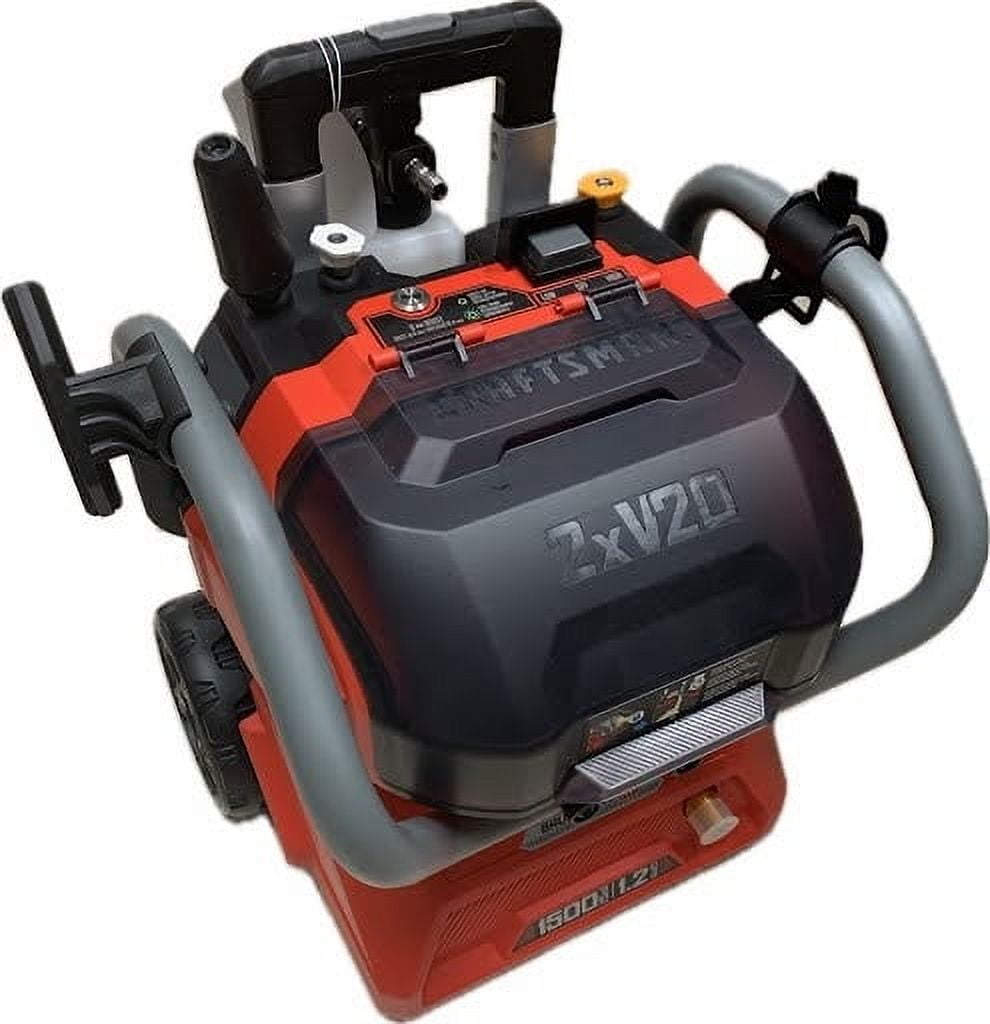 Craftsman 1900 PSI Red and Black Electric Pressure Washer