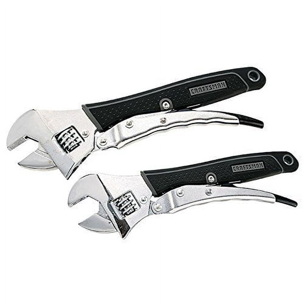 Craftsman Extreme Grip 2 Pc. Locking Adjustable Wrench 8