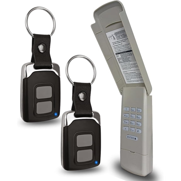 for Craftsman Garage Door Opener Keypad & Remote Universal,893MAX with Yellow, Purple, Green, Red/Orange Learn Button, 877MAX 971LM 371LM 893lm 891lm 373lm 973lm
