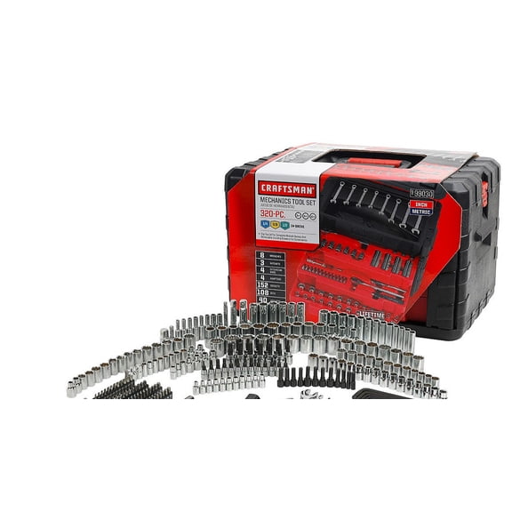 Craftsman Mechanics Tool Set 320 Piece Metric Drive Storage Case 9-99030