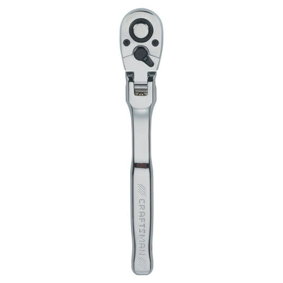 Craftsman Flex Head Ratchet, Pear Head, Sea, 72-Tooth, 1/2 Inch