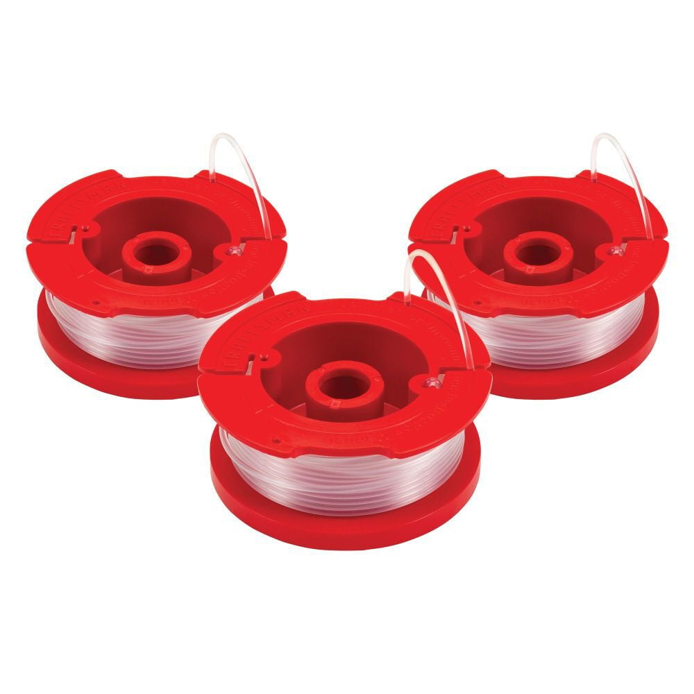 CRAFTSMAN 0.065 Inch 3 Pack Trimmer Spools 30 Foot Compatible with CMZST0653 Walmart