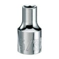 thumbnail image 1 of Craftsman Shallow Socket, SAE, 1/4-Inch Drive, 5/32-Inch, 6-Point (CMMT43481),Full Polish, 1 of 1