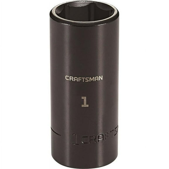 Craftsman Sockets, 1/2" Drive 1" SAE Deep Impact S CMMT15984