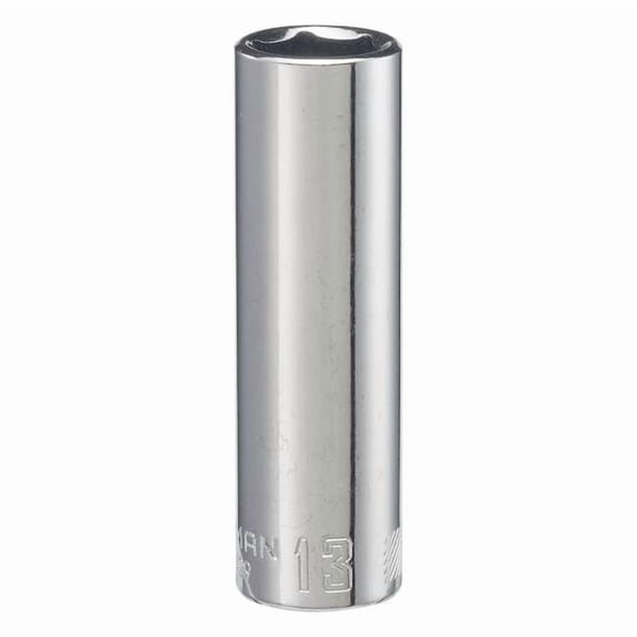 Craftsman Sockets, 3/8" Drive 13mm 6 Point Deep So CMMT44429