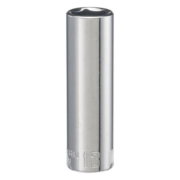 Craftsman Sockets, 3/8" Drive 13mm 6 Point Deep So CMMT44429