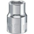 thumbnail image 1 of Craftsman Sockets, 3/8" Drive 9mm 6 Point Shallow CMMT43541, 1 of 4