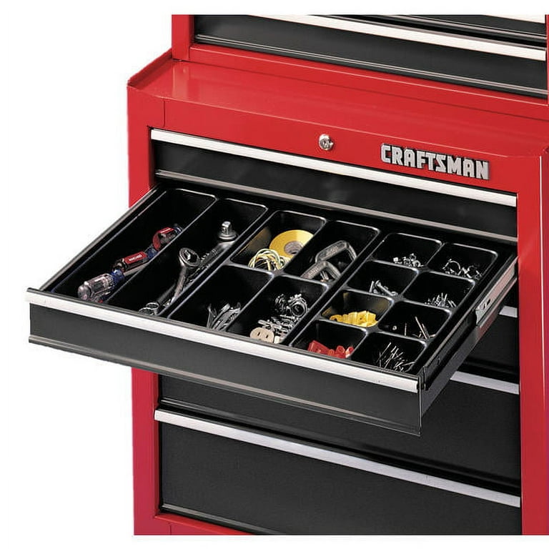 Craftsman Tool Chest Drawer Organizer 3 Compartment sizes 65297