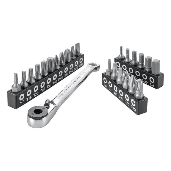 Craftsman Tool Set, 24-pc Right Angle Bit Driver CMMT12007