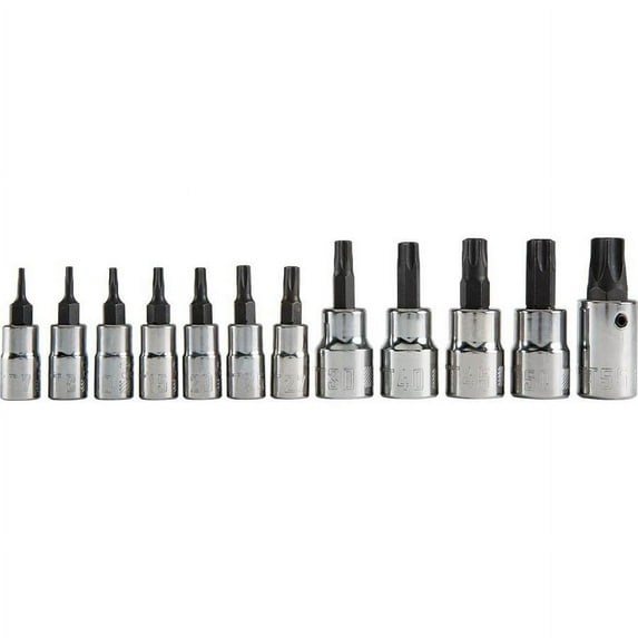 Craftsman Tools 12-Piece 1/4-in; 3/8-in Drive Torx Driver Socket Set