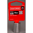 thumbnail image 1 of Craftsman Sockets, 3/8" Drive 17mm 6 Point Shallow CMMT43548, 1 of 2