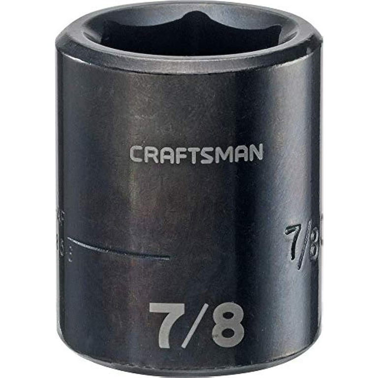 Craftsman 7/8 in. SAE 6 Point Standard Shallow Socket Craftsman 7/8 in. SAE 6 Point Standard Shallow Socket