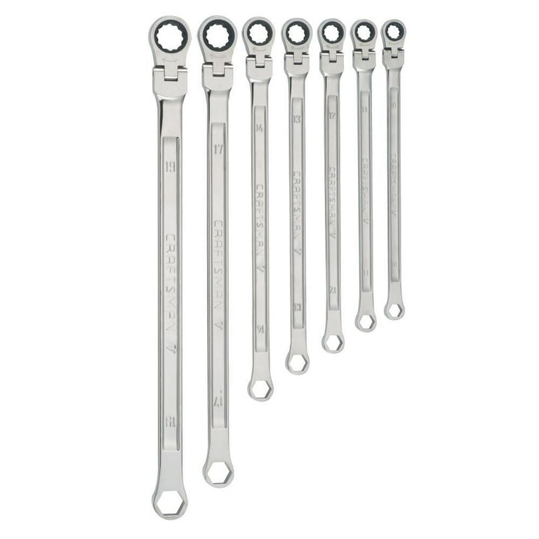 Craftsman V-Series Xxl Metric Double Box End Wrench Set, 7 Pieces