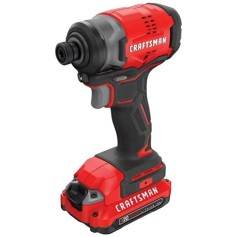 Craftsman V20 1 4 in. Cordless Brushless Impact Driver Kit Walmart