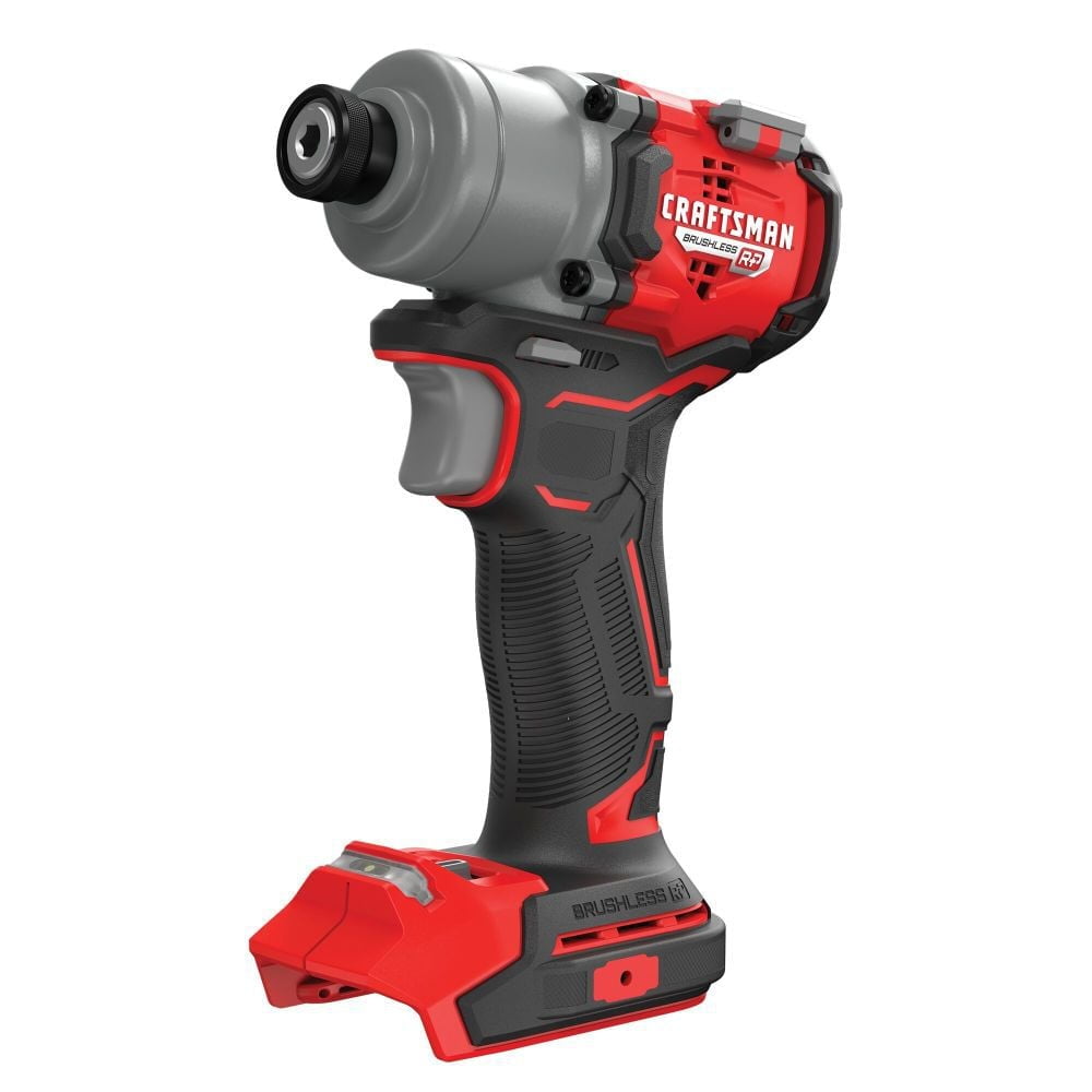 Craftsman V20 Brushless Rp Cordless 1/4-Inch Impact Driver (Bare Tool ...