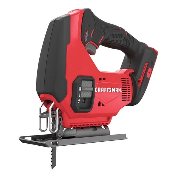 Craftsman 20V MAX 11/16 in. Cordless Keyless Jig Saw 20 volt 2500 spm U and T Shank - Case Of: 1