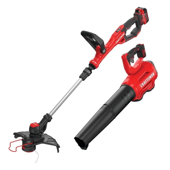 Craftsman V20* Cordless Weedwacker String Trimmer And Blower Combo