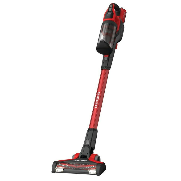 Craftsman V20 Powerful Battery Powered Bagless Cordless Stick Vacuum Cleaner Walmart