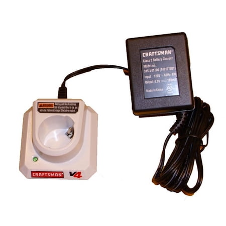 Craftsman V4 Li-on 4v 10-12hr Charger # 140177001