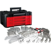 Craftsman VERSASTACK Mechanics Tool Set, 1/4 in, 3/8 in, and 1/2 in Drive, 230 Piece (CMMT45306)-wpp