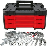 Craftsman VERSASTACK Mechanics Tool Set, 1/4 in, 3/8 in, and 1/2 in Drive, 230 Piece (CMMT45306)