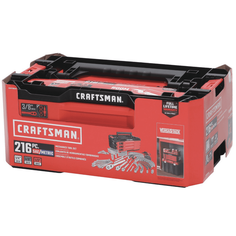 Craftsman Professional Hand VersaStack 1/4, 3/8, 1/2 in