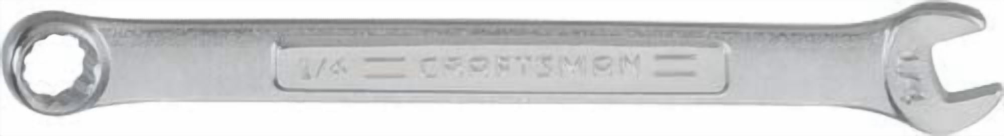 Craftsman Wrenches, 1/4" Standard SAE Combination CMMT44699