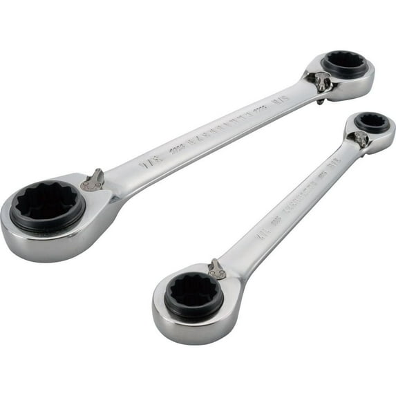 Craftsman Sae Ratcheting Box Wrench Set, 2Pc