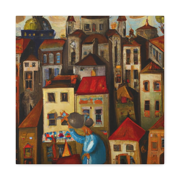 "Craftsman at Work" - Canvas