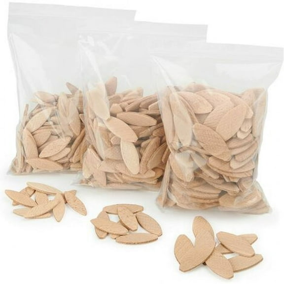 Craftsman's Essential Kit, Wood Biscuits for Robust Joinery, Joint Strength Reinforcement for Your DIY Projects
