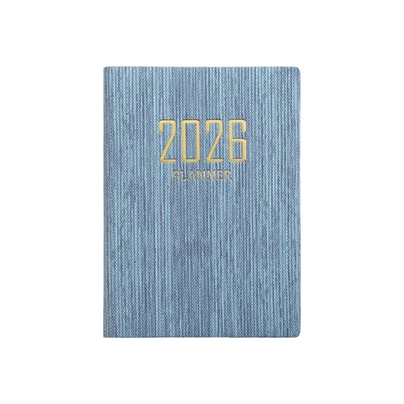 Craftsmanship Spirit 2026 Daily Planner Notebook, 4.2 x 3.1" 64 Sheets Undated to Do List Daily Weekly Monthly Goals Pocket Notebook for Office Home Study Work Weeding Time Management, Dark Blue