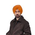 thumbnail image 1 of Craftstribe Sikh Turban Cotton Voile Patka Pagri Dastar Fabric Madhurani Turban Dashmesh Pagri Mustard, 1 of 1