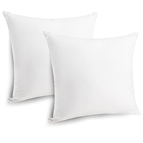 Craftsworth Pillow Insert 18x18 Inches Set of 4|Insert for Pillow Covers|Throw Pillow Inserts|Cushion Insert|Bed & Couch Pillows|Indoor Decorative