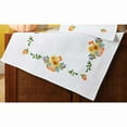 thumbnail image 1 of Craftways® Pumpkins & Flowers Table Topper Stamped Embroidery Kit, 1 of 1