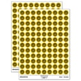 thumbnail image 1 of Crafty Ball of Yarn Crocheting Knitting Crafts 200+ Round Stickers - Yellow - Matte Finish - 0.50" Size, 1 of 3