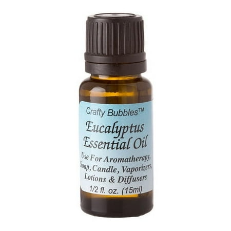 Crafty Bubbles Essential Oil: Eucalyptus, .5 ounces